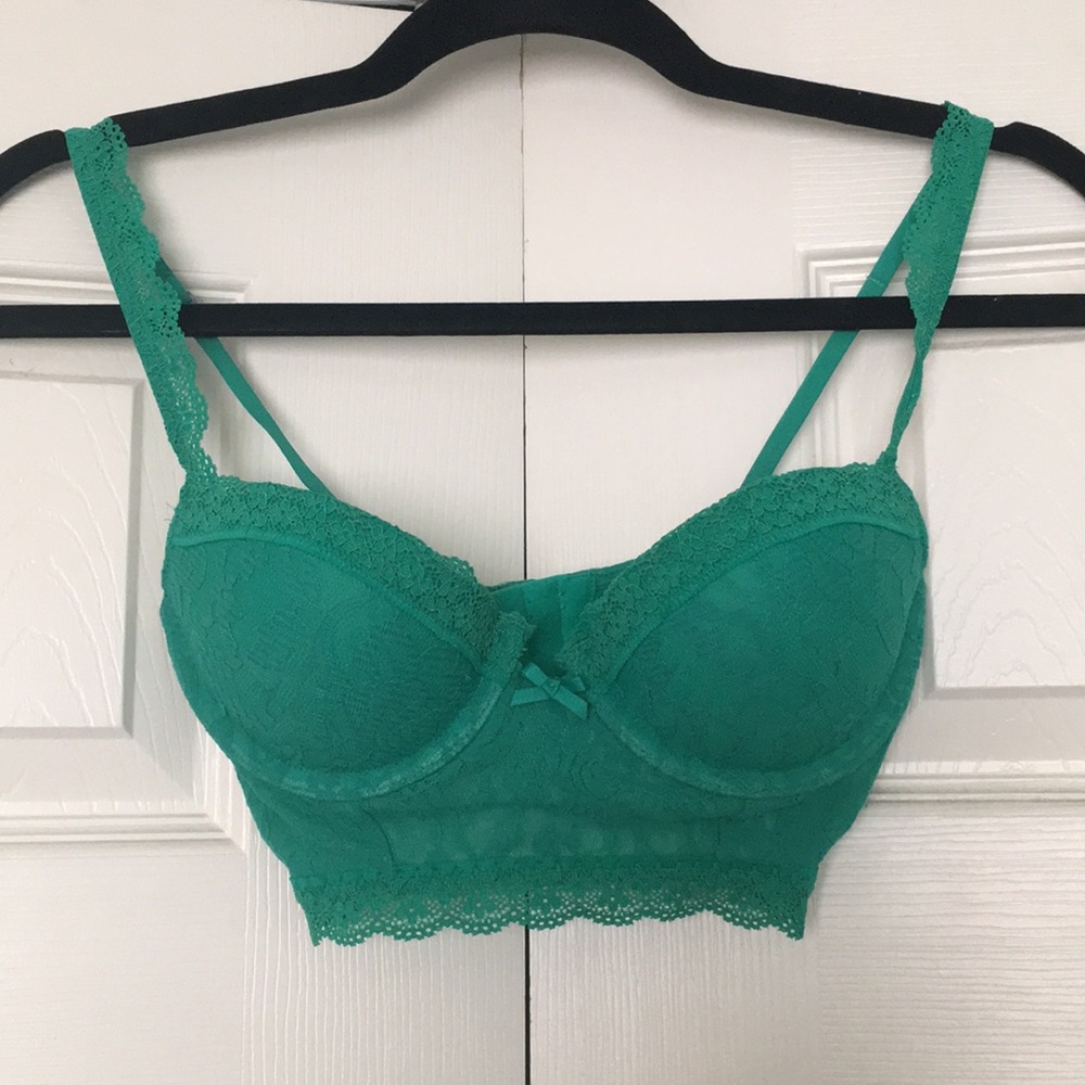 NWT Gilly Hicks Push Up Bustier Bra